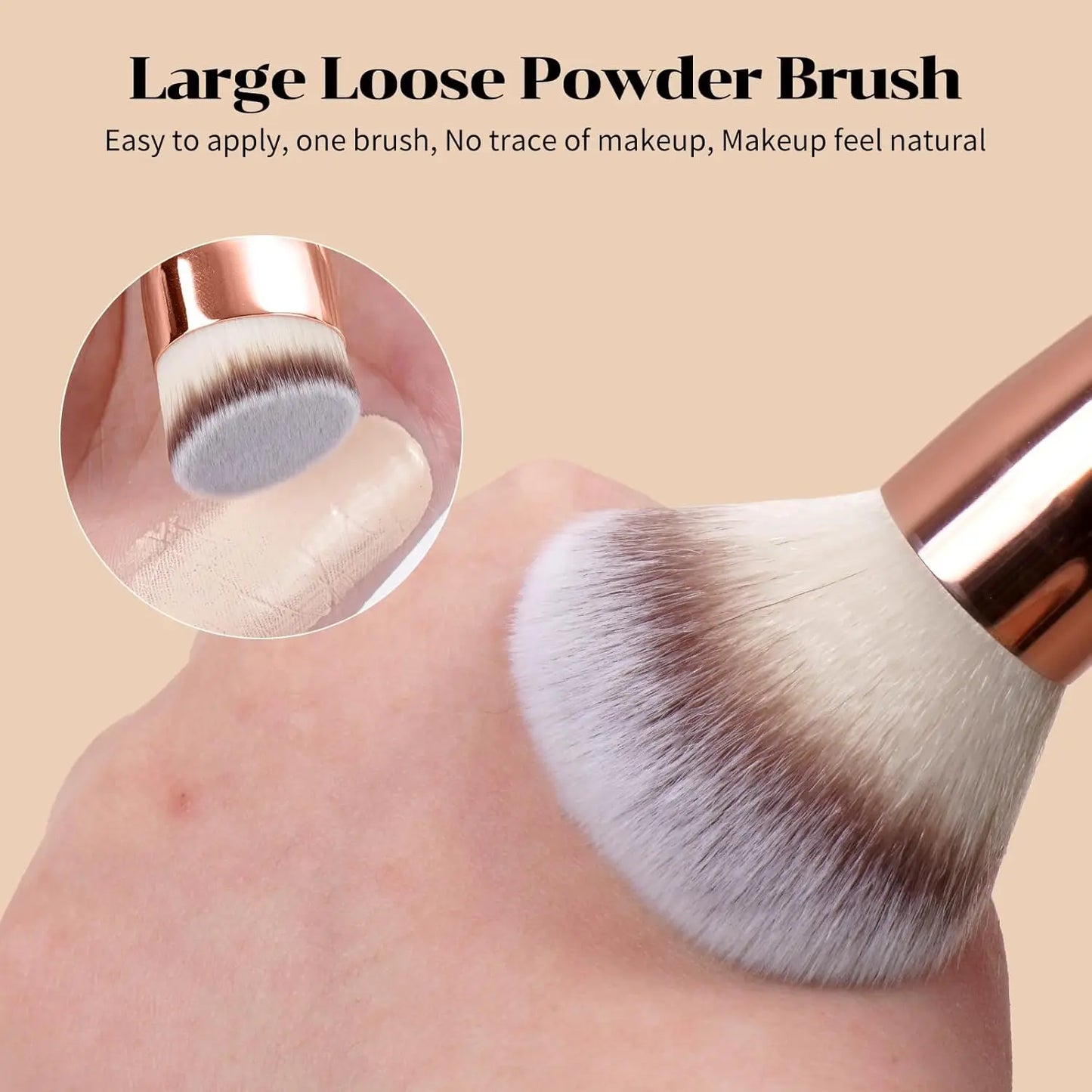 7pcs Double Sided Kabuki Makeup Brush Set | Flawless Finish