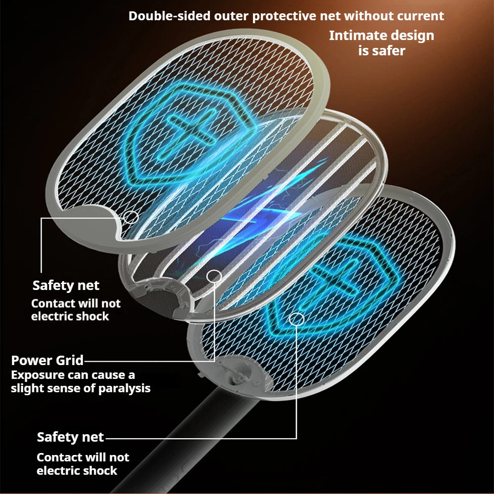 Foldable Electric Mosquito Killer | USB Rechargeable Bug Zapper