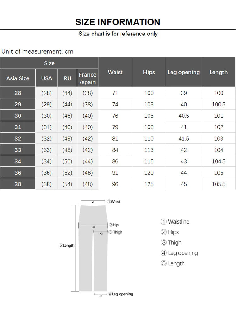 Men's Casual Loose Jeans | Lightweight Breathable Denim Pants