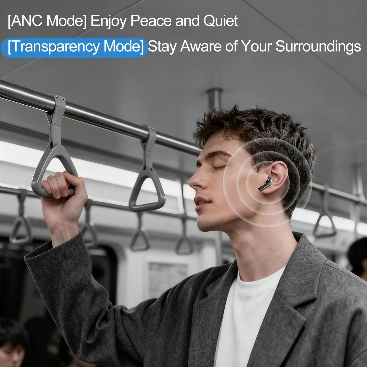 Wireless Bluetooth Headphones with Real-Time Translation