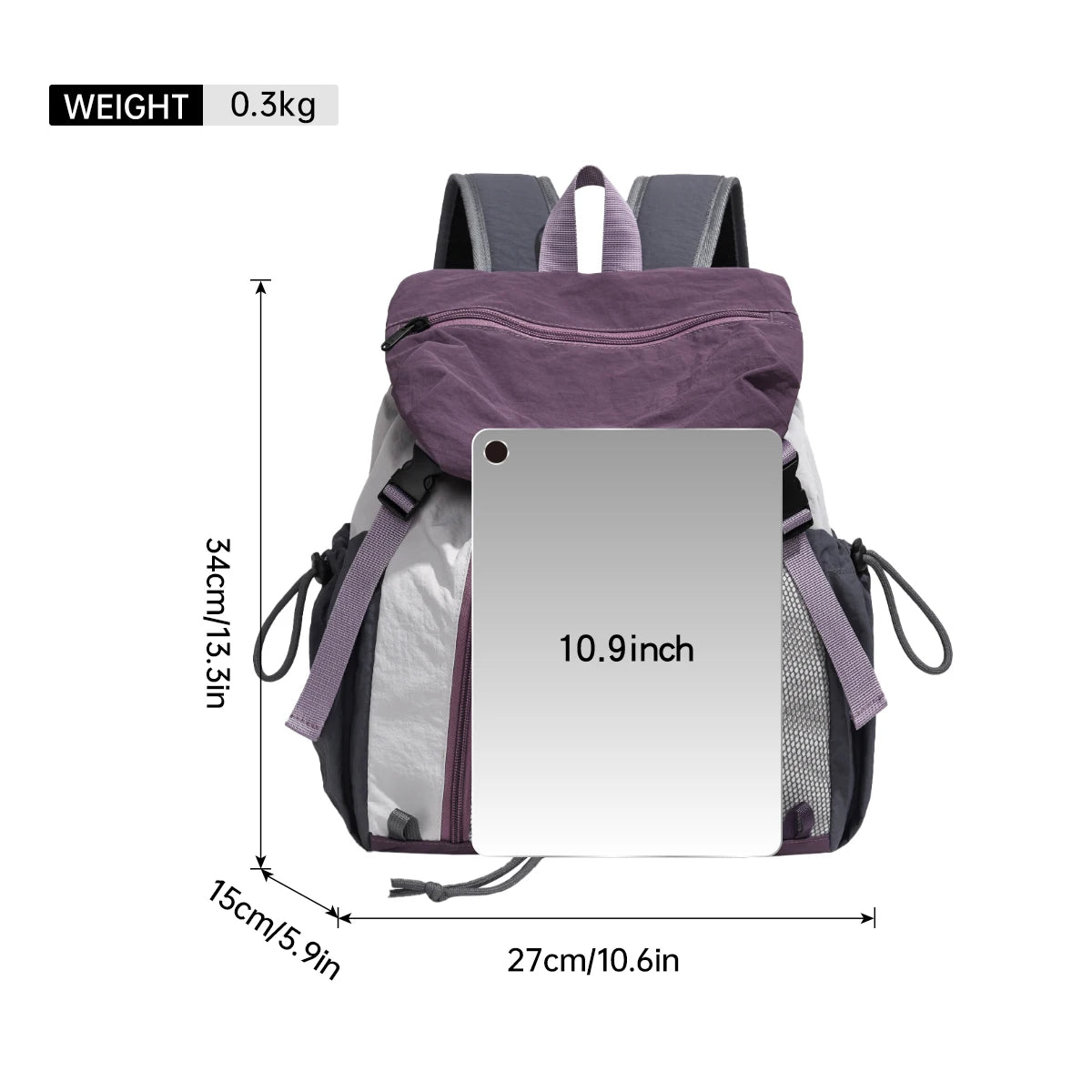 Lightweight Waterproof Small Outdoor Backpack for Women