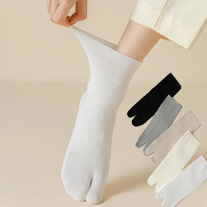 Breathable Summer Split Toe Socks | Fun Unisex Footwear