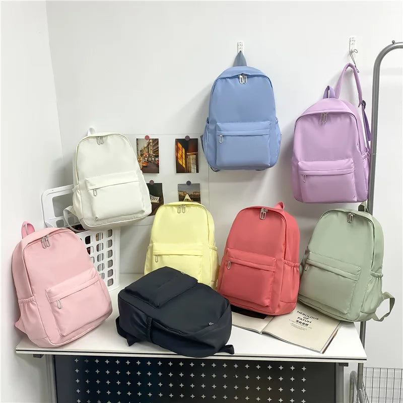 Stylish Large Capacity Backpack for Teen Girls | Minimalist School Bag