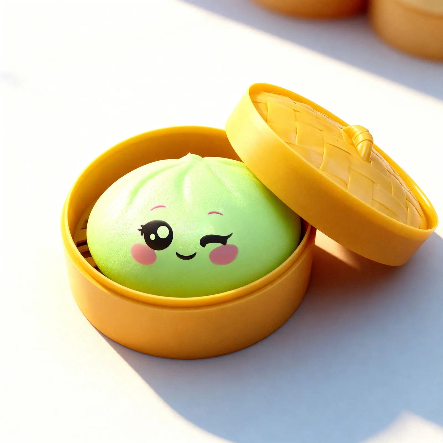 Colorful Simulated Dumpling Stress Ball Relaxing Relieving Anxiety Antistress Enhancing Happiness Rebound Stress Reliever Toy