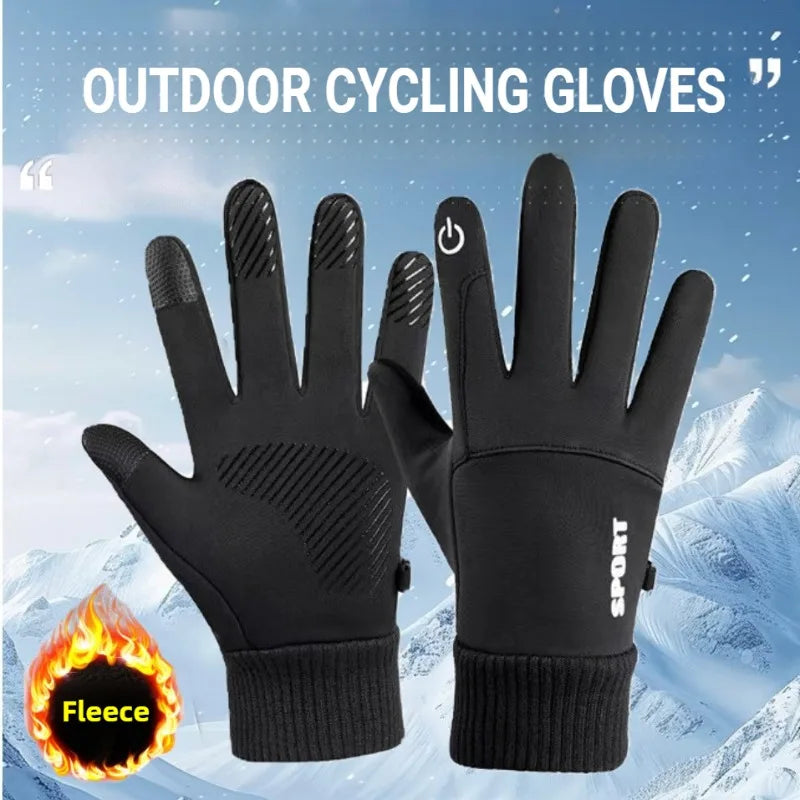 Guantes térmicos deportivos impermeables para invierno | Perfectos para actividades al aire libre