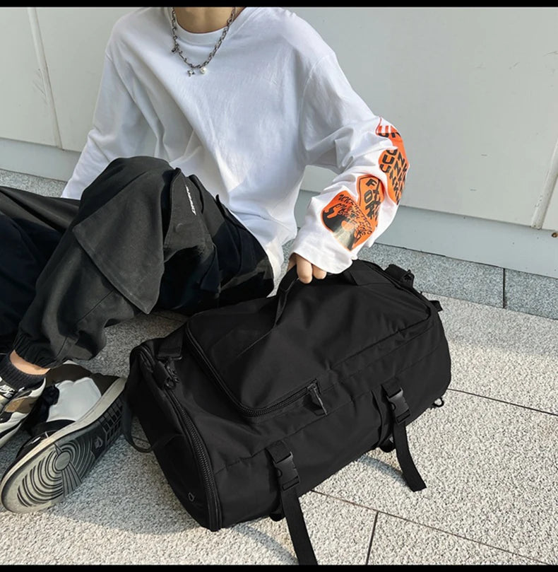 Large Waterproof Travel Shoulder Bag | Durable Versatile Backpack