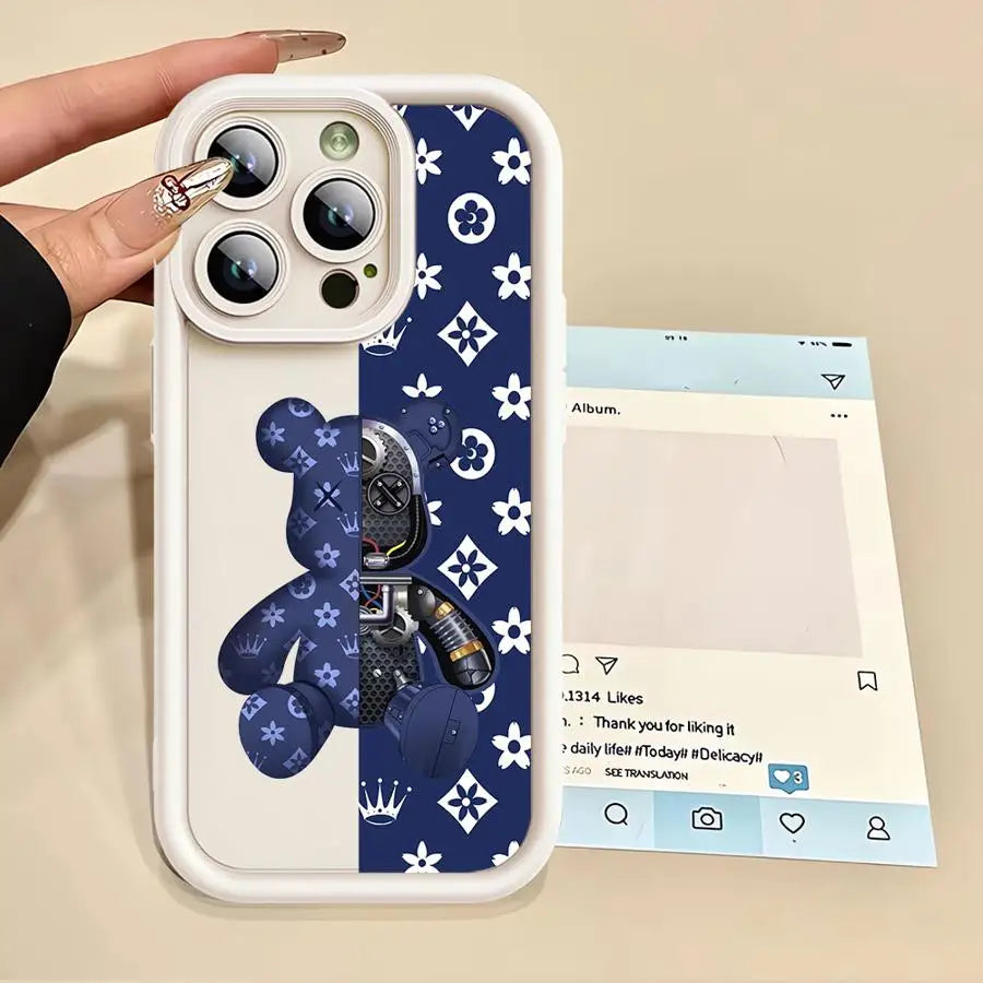 Cute TPU Soft Phone Case for iPhone | Fashionable and Protective