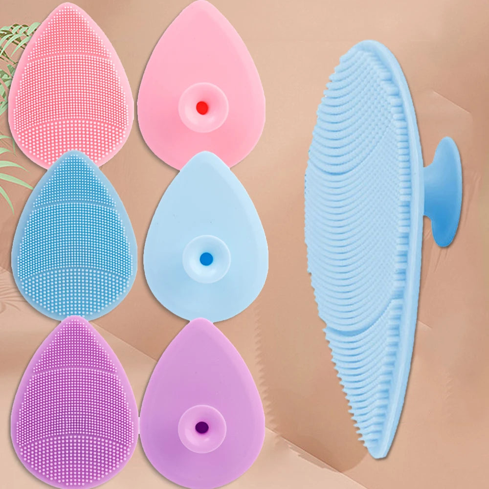 Soft Silicone Face Cleansing Brush | Gentle Skin Massager
