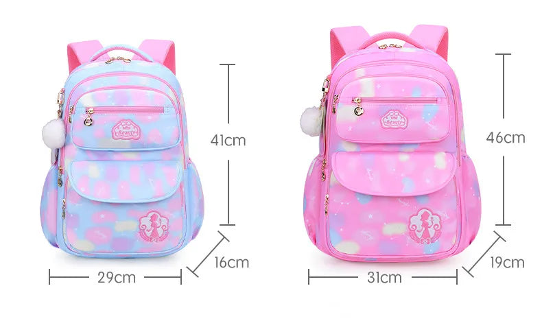 Stylish Pink School Backpack for Girls | Fashion Meets Functionality
