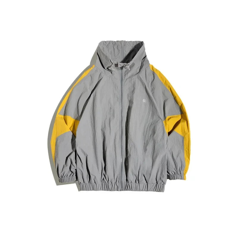 Men's Casual Detachable Double Zipper Jacket | Stylish Spring & Fall Coat