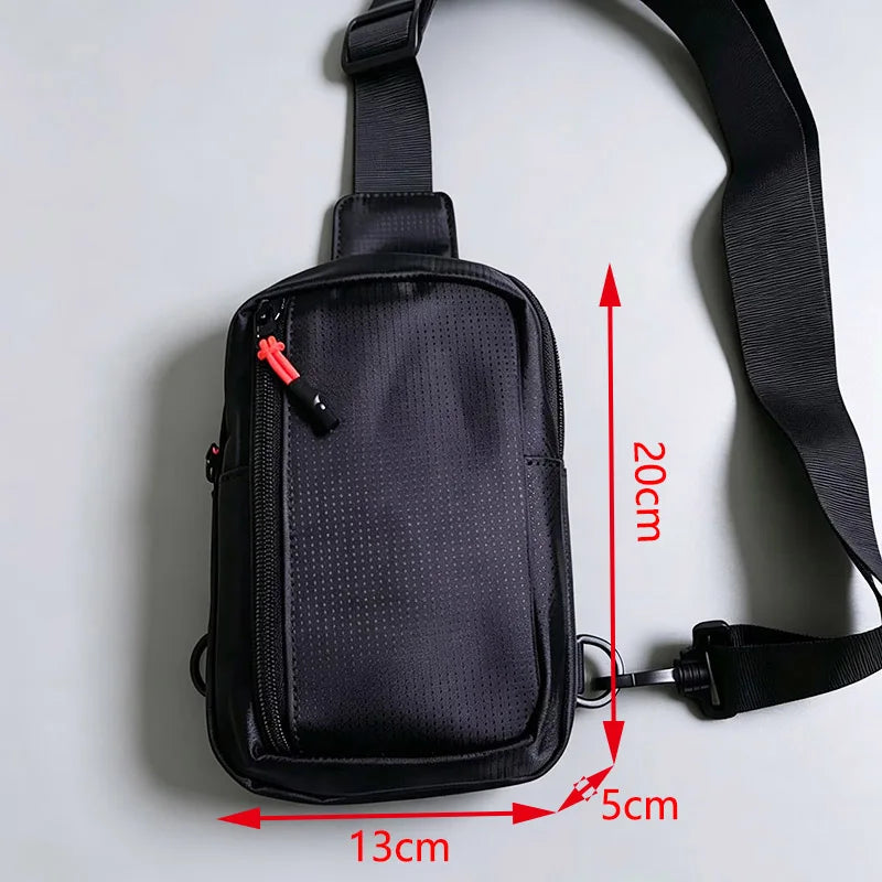 Black Men's Bag Fashion Nylon Small Casual Men Mini Handbags Male Cross Body Shoulder Messenger Bags For Men Purses
