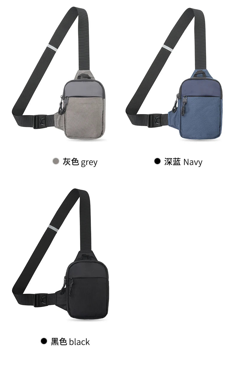 Ultra-Small Men's Sports Chest Bag | Multi-Function Waist Messenger