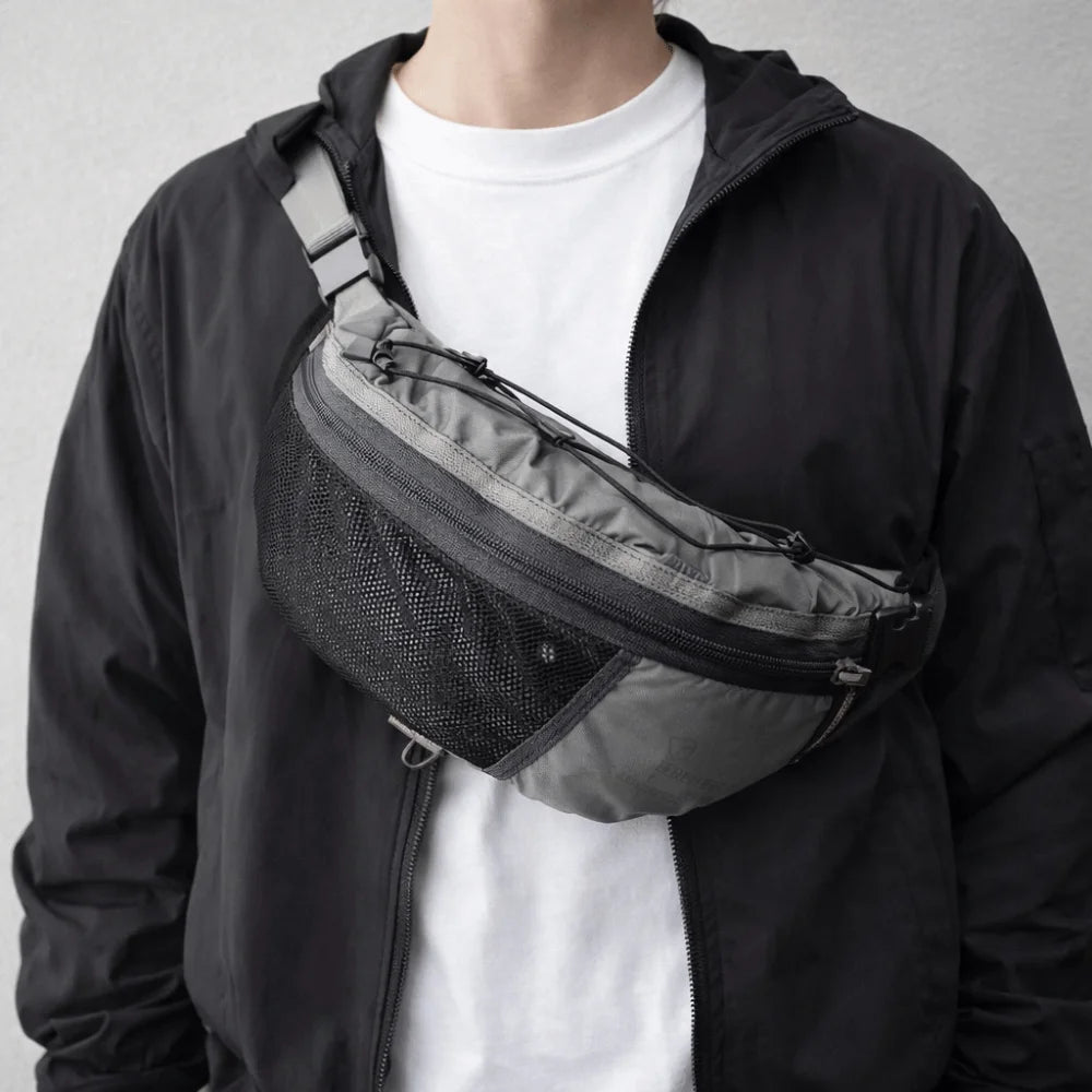 Unisex Large Capacity Crossbody Bag | Stylish Multifunctional Fanny Pack