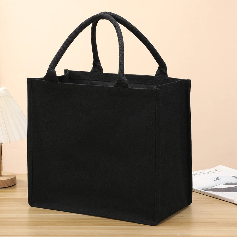 Thick and Sturdy Waterproof Canvas Tote Bag | Versatile Gift Bag