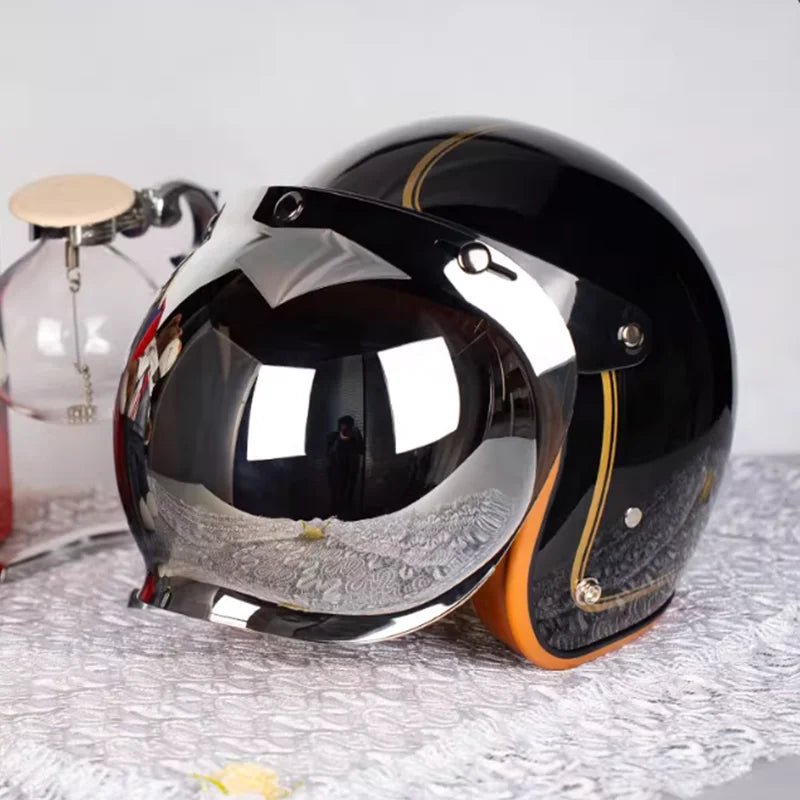 Budget 3/4 Open Face Motorcycle Helmet | DOT Certified Safety Gear