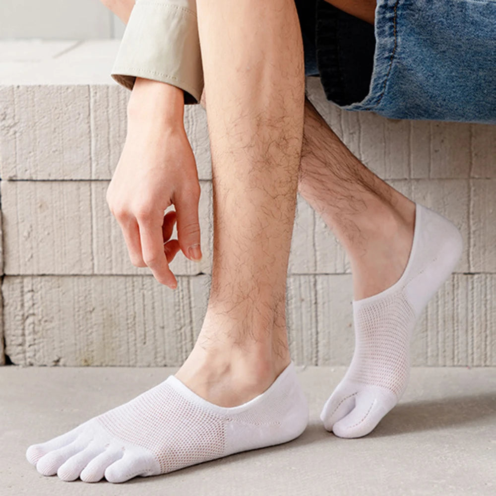 Men's Breathable Five Finger Anti-Slip Sports Socks | 2026 Style