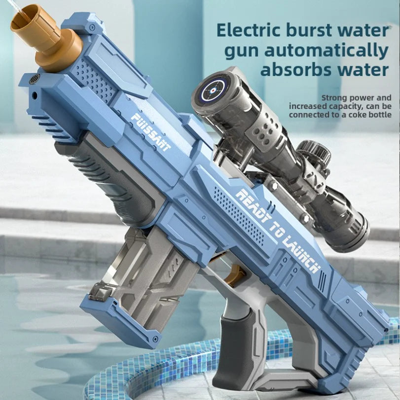 Electric High-Pressure Water Gun | Fun Water Play for All Ages