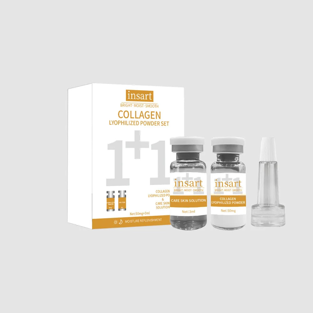 Anti-Aging Collagen Lyophilized Powder Facial Serum | Firming Set