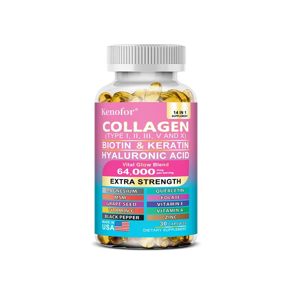 Complex Collagen Capsules for Skin, Joints & Overall Health