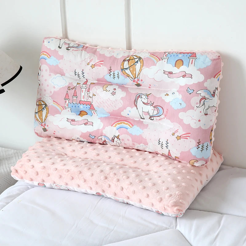 Infant and Toddler Cartoon Animal Comfort Pillow | Soft & Washable