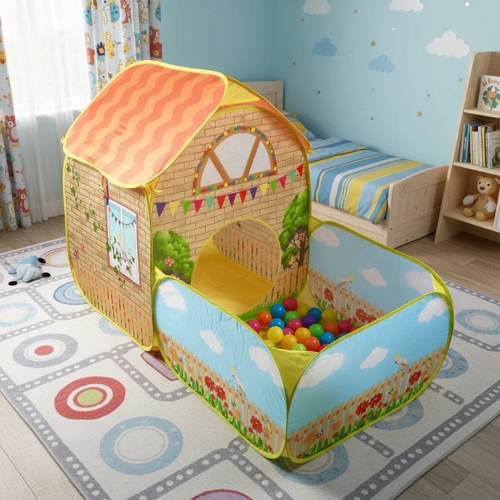 Children's Garden Villa Play Tent | Fun Outdoor Playhouse for Kids