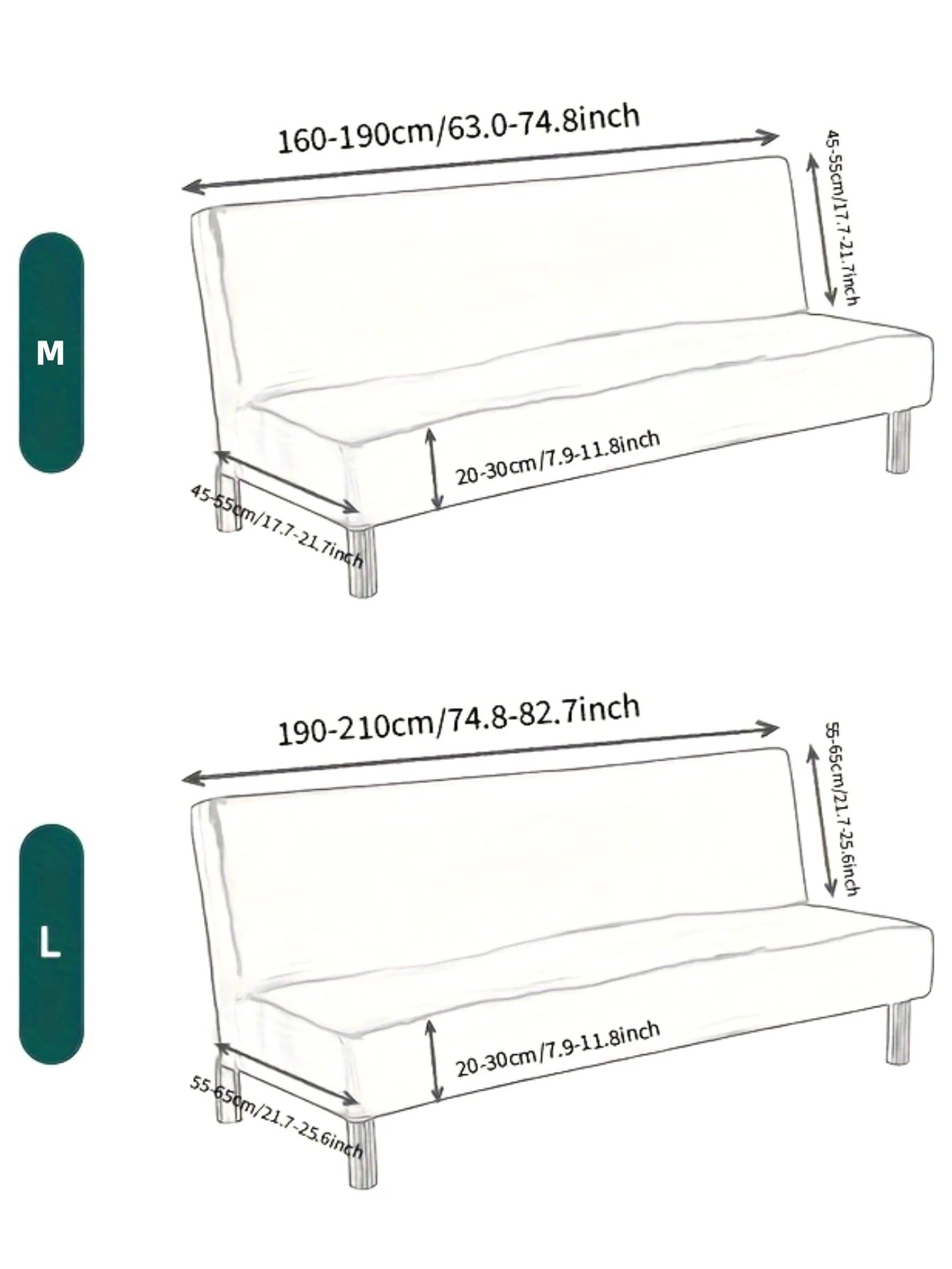 Stretch Printed Sofa Bed Cover | Dust-Proof Furniture Protector