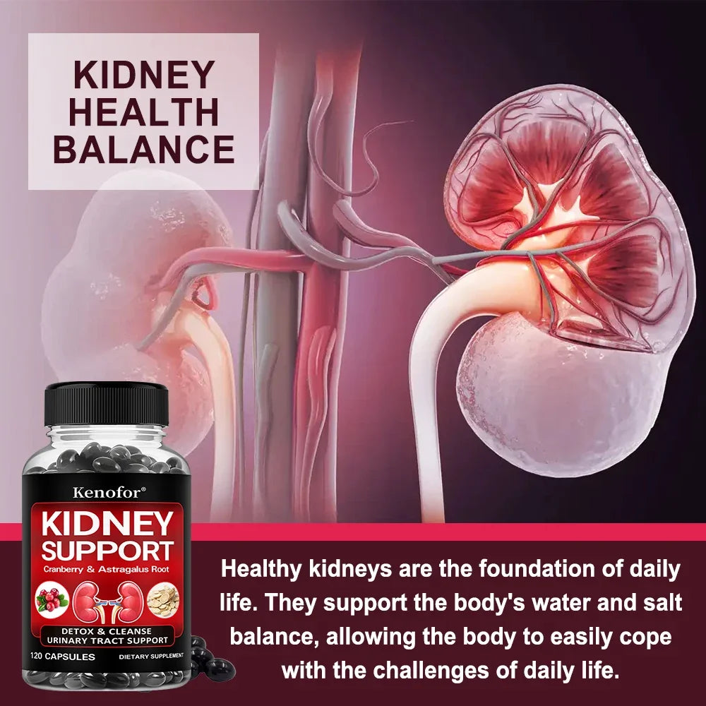 Natural Kidney Cleanse Detox & Liver Support for Optimal Health