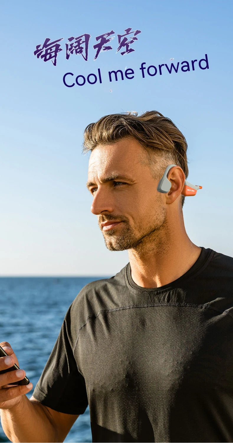 Bone Conduction Wireless Headphones | HiFi Sound Sport Earbuds