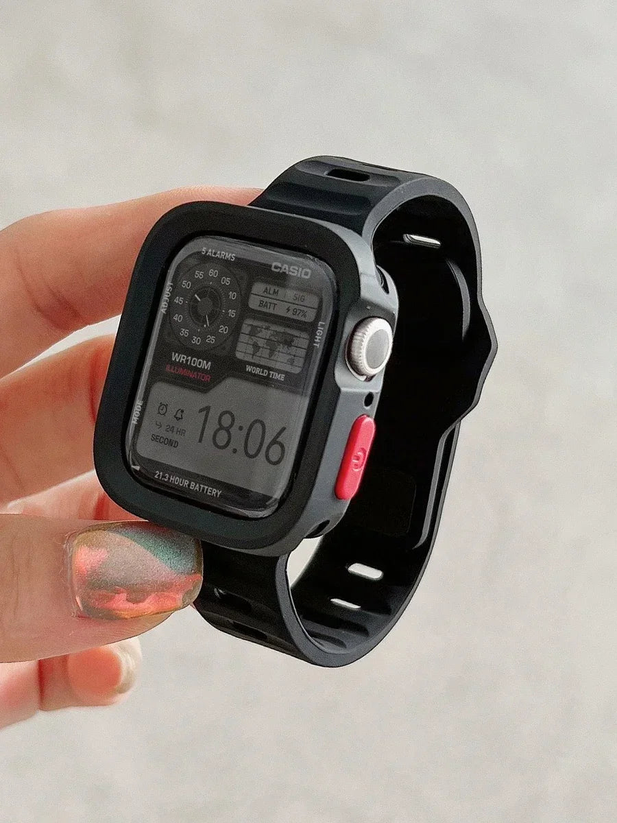 Silicone Case and Strap for Smart Watches | Comfortable & Durable