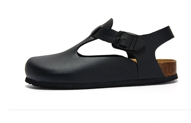 Summer Women's Gladiator Cork Sandals | Casual Buckle Straps