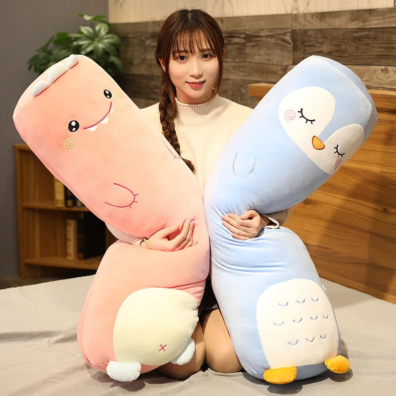 Adorable Cartoon Animal Plush Pillows | Perfect Gift for Girls