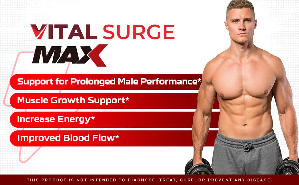 Maximum Strength Men's Vitality Gummies | 1050 MG Supplement