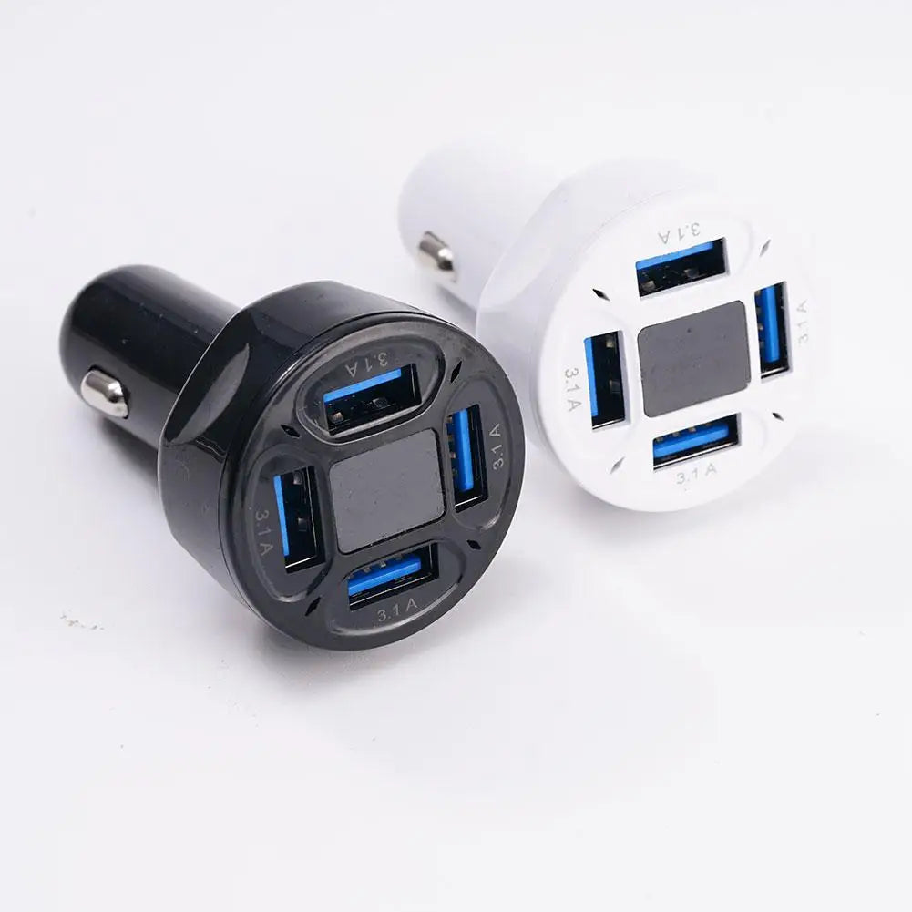 20W Super Fast Car Charger | Dual USB Type-C Adapter for All Devices