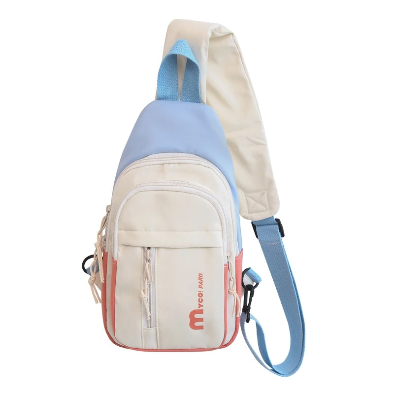 Trendy Waterproof Crossbody Bag | Unisex Sports Style Design