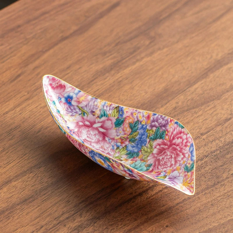 Cucharilla de Cerámica para Té y Café de Hojas Sueltas | Diseño Elegante