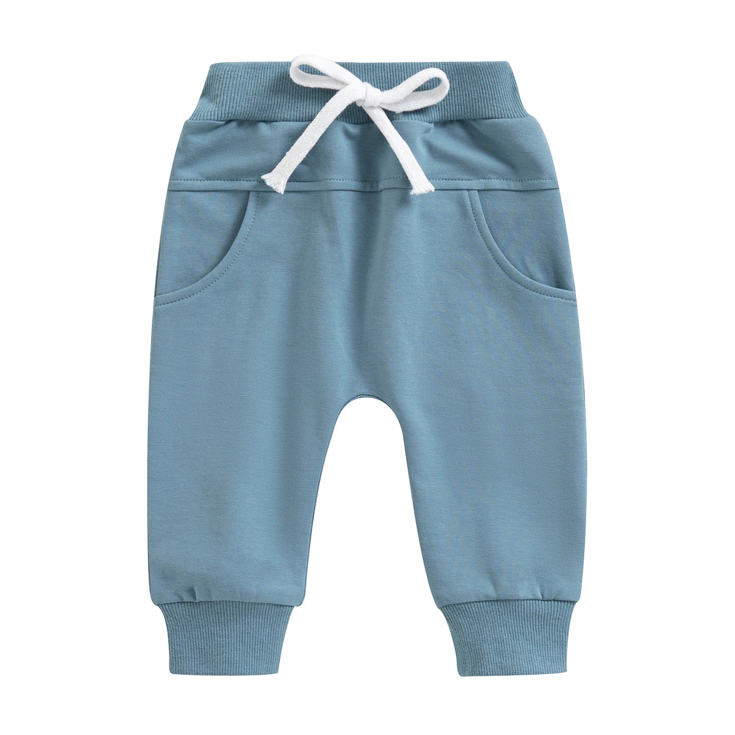 Baby Boys Casual Jogger Sweatpants with Pockets | Comfy Trousers