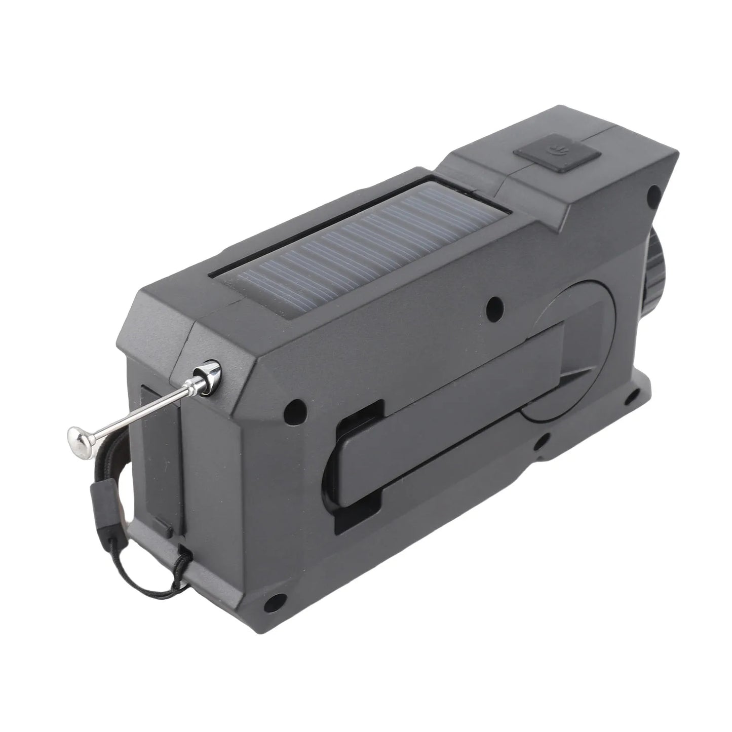 Emergency Hand-Crank Radio | USB Solar Charging for Camping