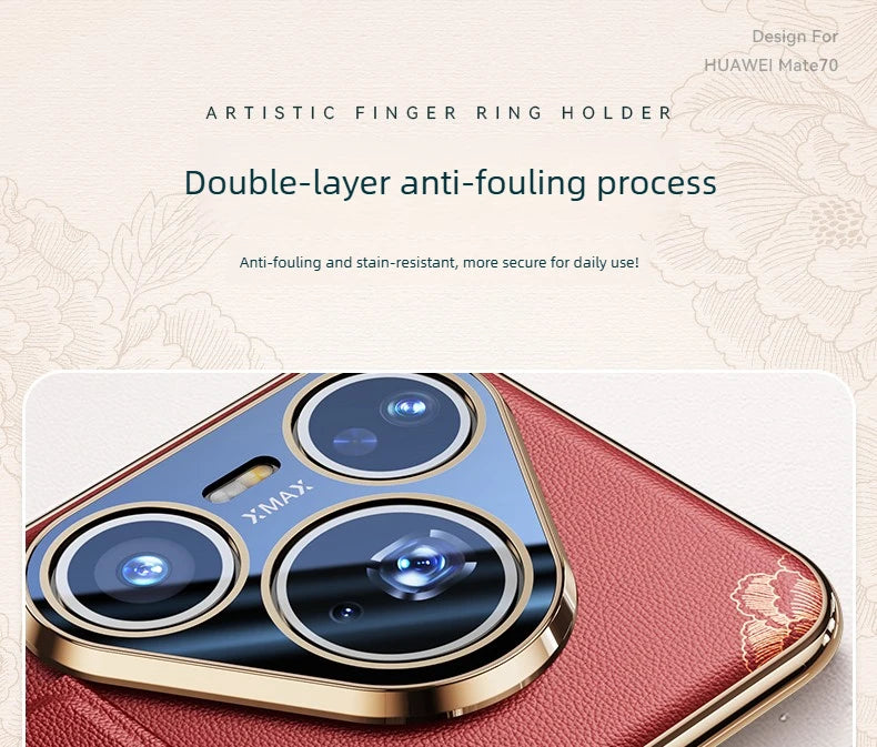 Elegant 4-in-1 Phone Case | Luxury Protection for Your Phone