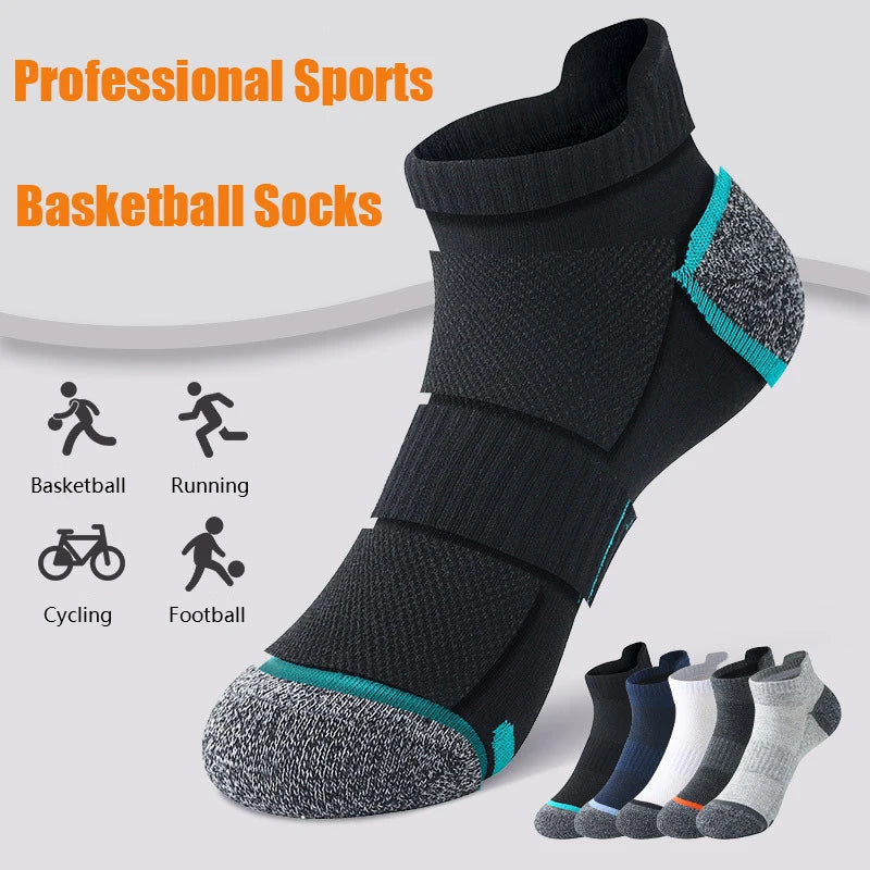 Men's Breathable Ankle Athletic Running Socks | Comfort & Performance