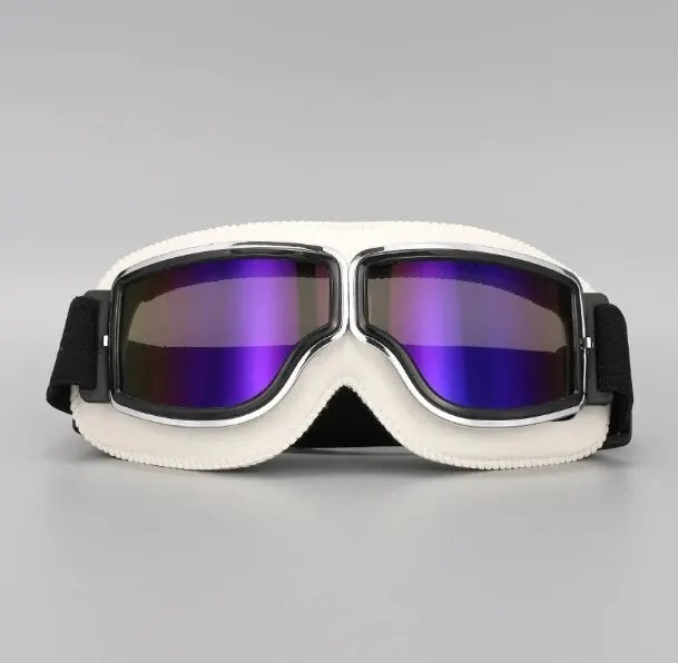 Retro Windproof Motorcycle Glasses | Foldable Sunglasses