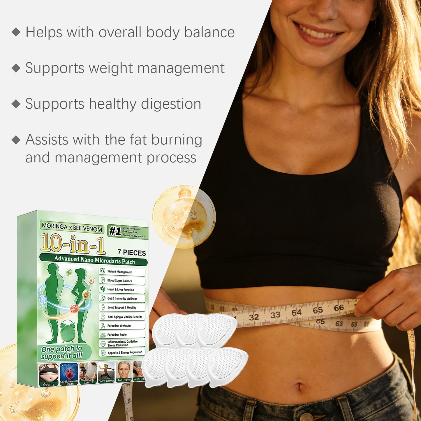 Ultra Thin Nano Patches for Enhanced Body Aesthetics