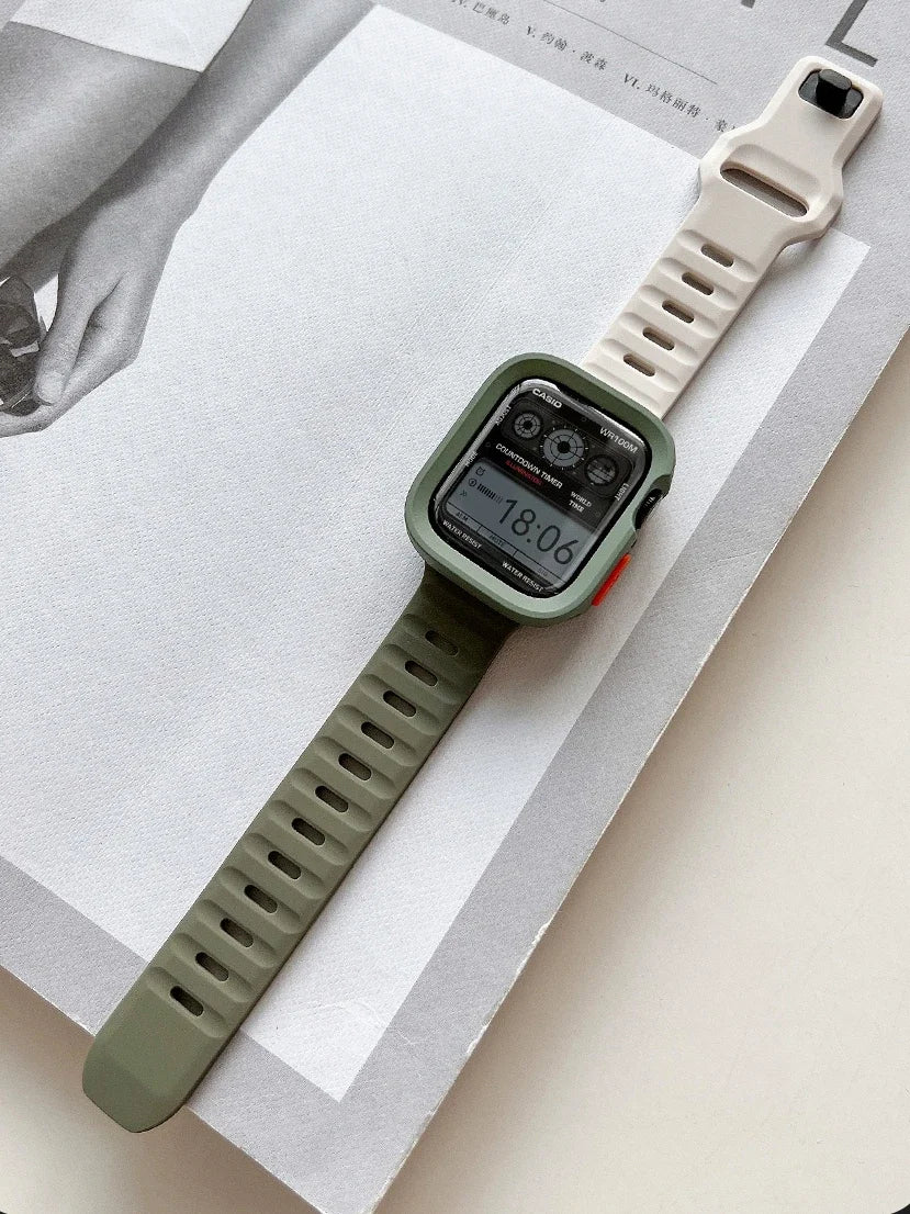 Silicone Case and Strap for Smart Watches | Comfortable & Durable