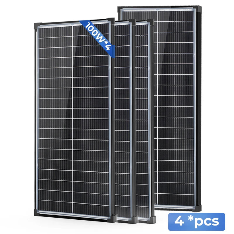 100W Solar Panel | High Efficiency Monocrystalline Module for All Needs