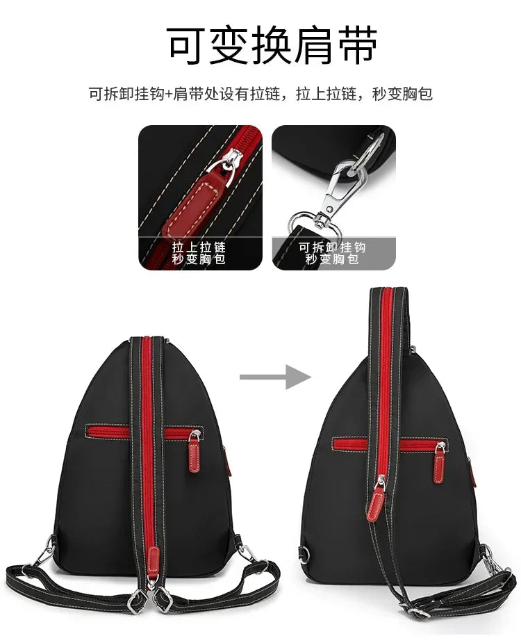 Versatile Casual Nylon Backpacks for Women | Trendy & Spacious