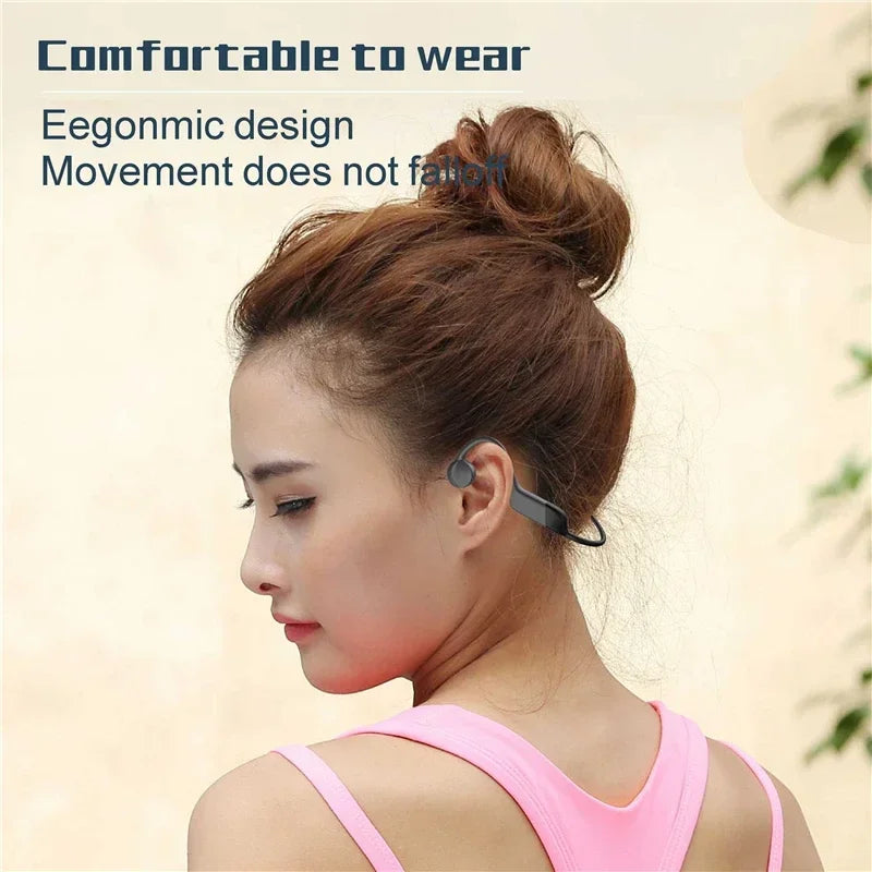 Wireless Bone Conduction Earphones | Waterproof Bluetooth Headphones