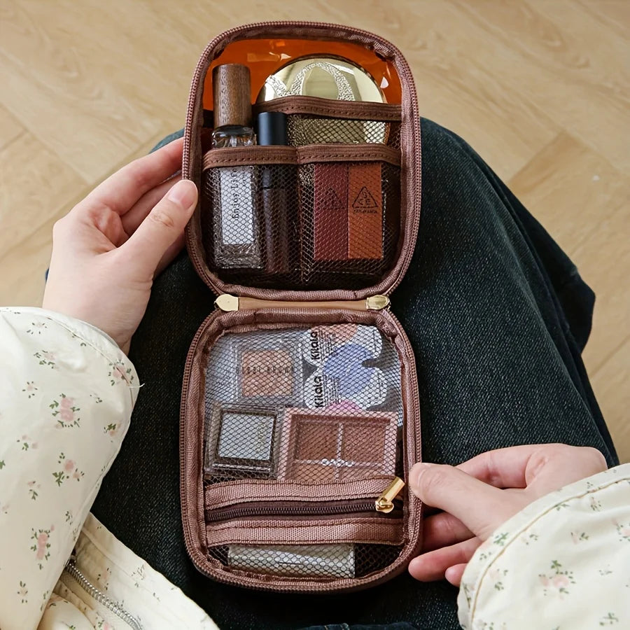 Portable Makeup Bag for Women | Large Capacity Storage Solution