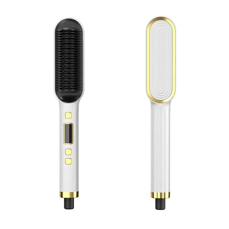 Adjustable Heat Hair Straightener Comb | Fast and Safe Styling