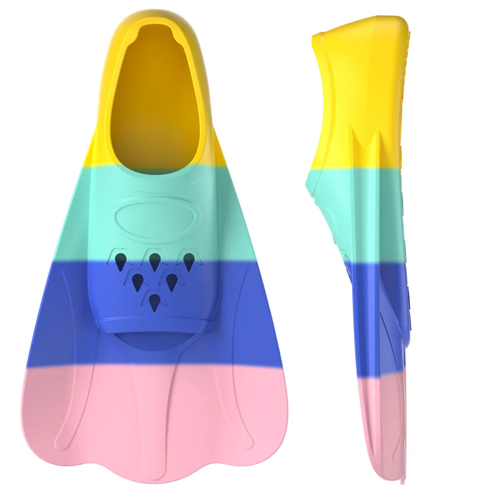 Comfortable Silicone Swimming Fins for Diving and Snorkeling