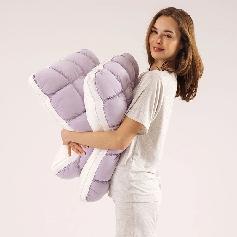 High Elastic Cervical Neck Support Pillow | Cloud Puff Comfort