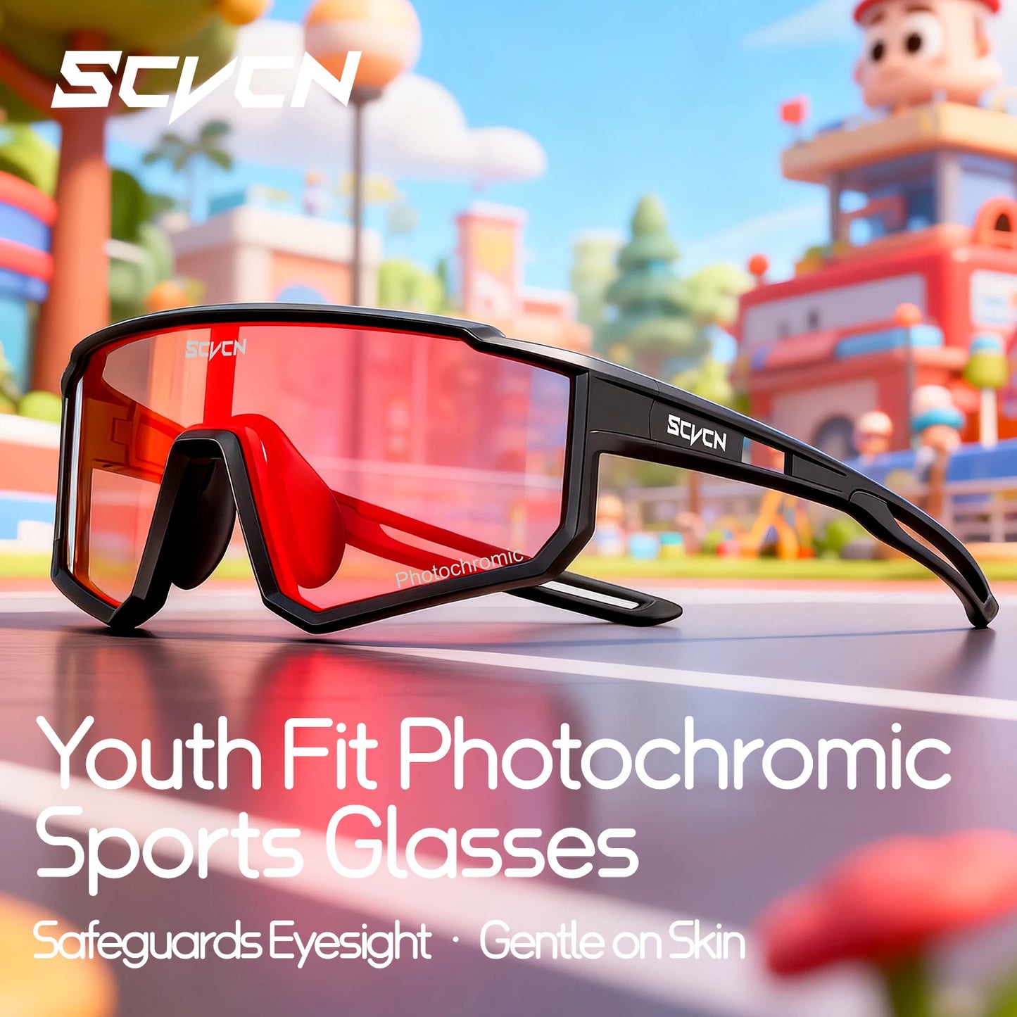 Children's Photochromic Sports Sunglasses | UV400 Protection